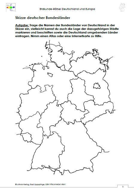 Deutschlandkarte Bundesländer Leer